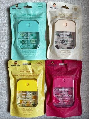 NWT Paul Frank Hand Sanitizer Spray Variety Bundle